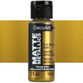 Decoart Matte Metallic Paints 59ml#Colour_VINTAGE BRASS
