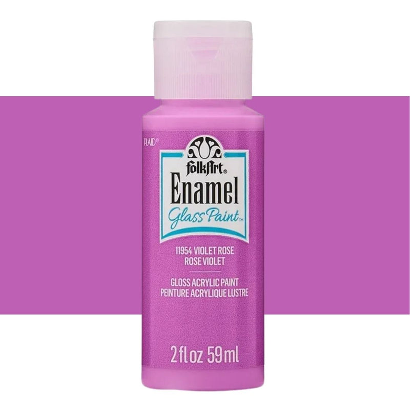 FolkArt Glass Acrylic Enamel Paints 59ml