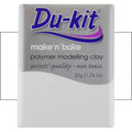Du Kit Polymer Modelling Clay 50g#Colour_WHITE