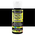 Decoart Patio Acrylic Paints 59ml#Colour_WROUGHT IRON BLACK