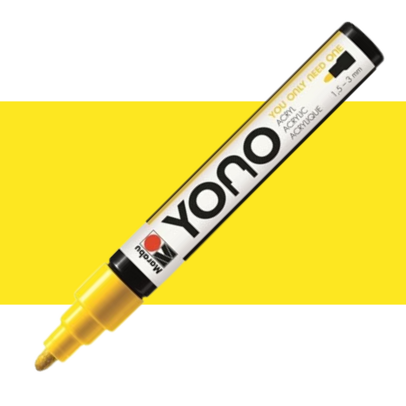 Marabu YONO Acrylic Markers 1.5-3MM Bullet Tip