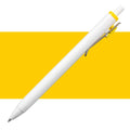 Uni One 0.7mm Rollerball Gel Ink#Colour_YELLOW