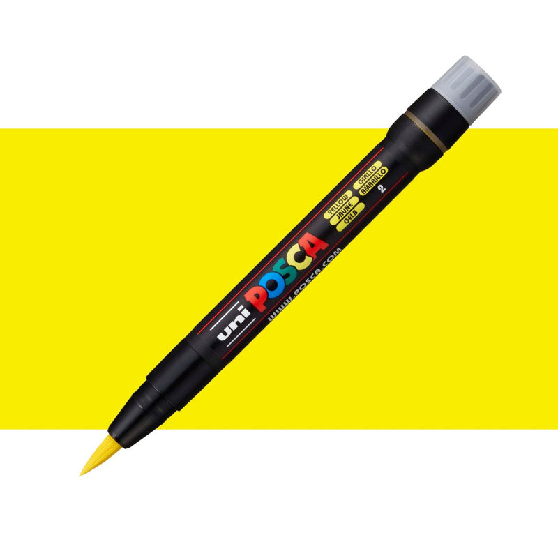 Uni Posca Markers PCF-350 0.1-10.0mm Brush Tips