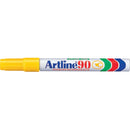 artline 90 permanent marker 5mm chisel nib box of 12