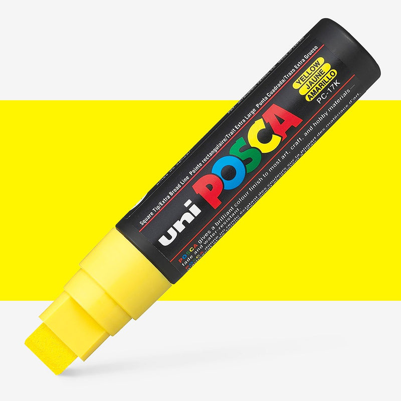 Uni Posca Markers 15.0mm Extra-broad Chisel Tip PC17K