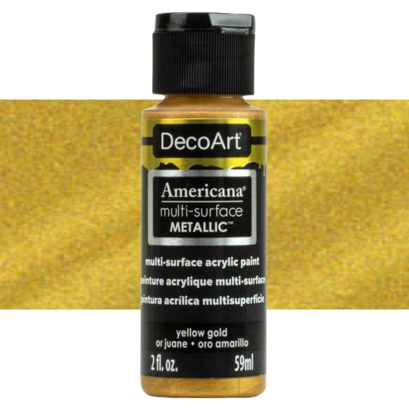 Decoart Americana Multi-Surface Metallic Paints 59ml