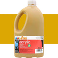 Fas Student Acrylic Paints 2 Litre#Colour_YELLOW OXIDE