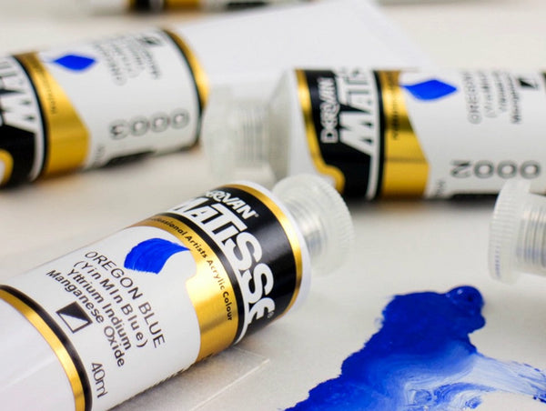 Derivan Matisse Structure Acrylic Paint Oregon Blue (Yin Min) 40ml