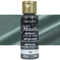 Decoart Dazzling Metallics Paints 2oz 59ml#Colour_ZINC
