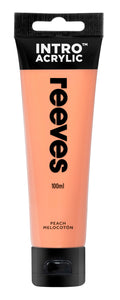 Reeves Intro Acrylic Paint 100ml#Colour_PEACH