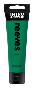 Reeves Intro Acrylic Paint 100ml#Colour_MEADOW GREEN