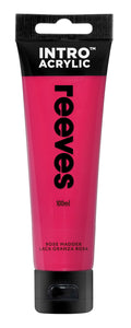 Reeves Intro Acrylic Paint 100ml#Colour_ROSE MADDER