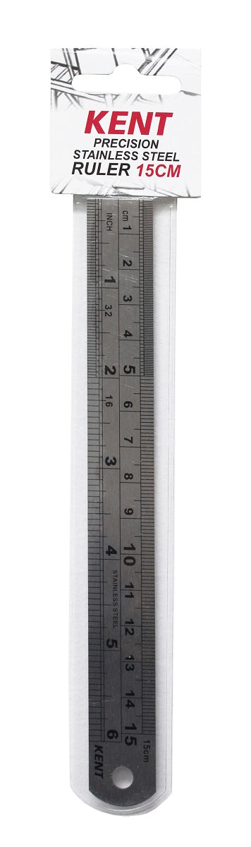 kent steel ruler imperial and metric