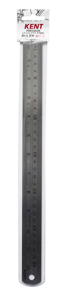 kent steel ruler imperial and metric