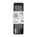 Winsor & Newton Studio Graphic Pencil Tin of 6