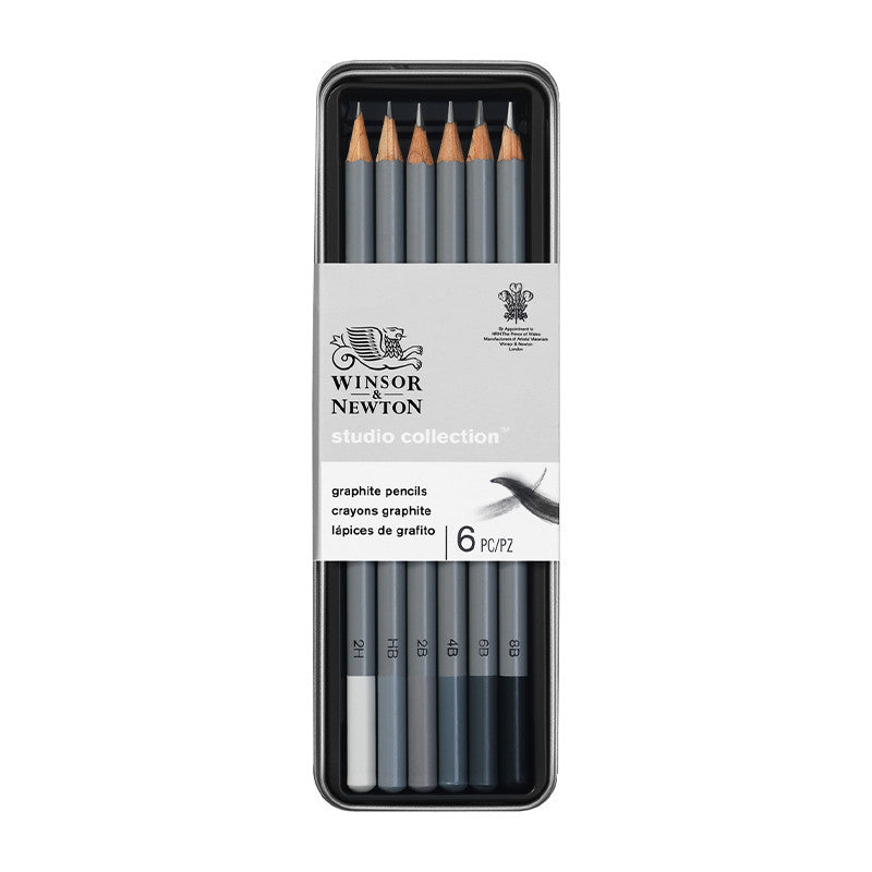 Winsor & Newton Studio Graphic Pencil Tin