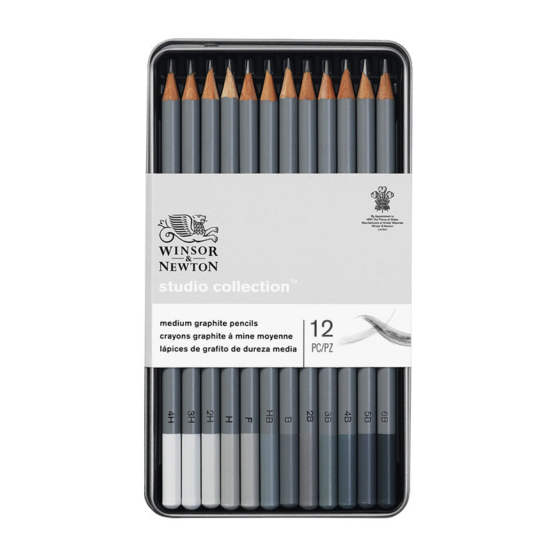 Winsor & Newton Studio Graphic Pencil Tin