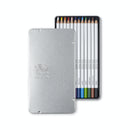Winsor & Newton Studio Coloured Pencil Tin of 12
