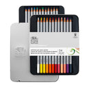 Winsor & Newton Studio Coloured Pencil Tin of 24