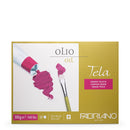 Fabriano Tela Oil Sheets 300gsm Canvas Grain 50x65cm - 10 Sheets