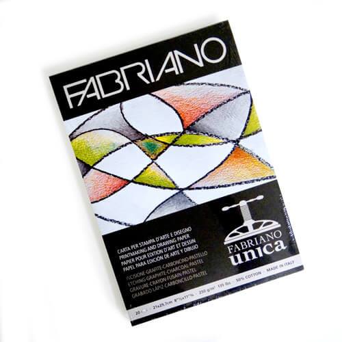 Fabriano Unica Pad 250gsm A3 White 20 Sheets