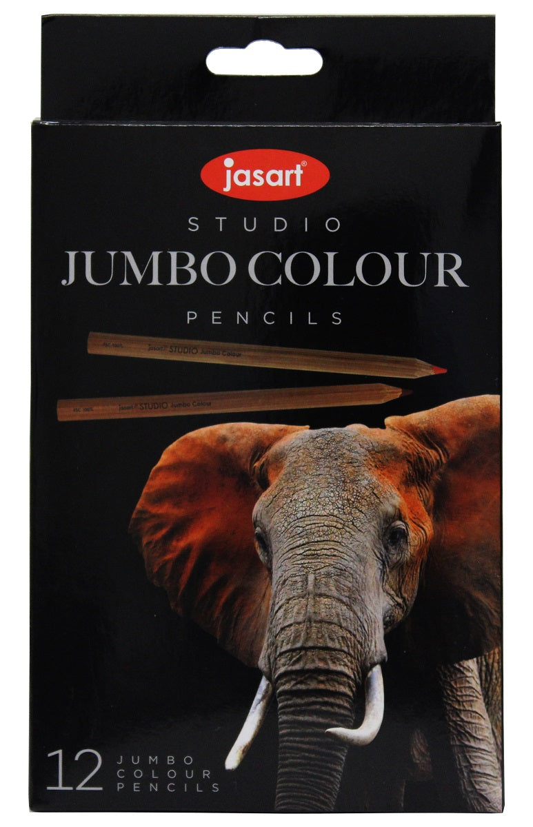 Jasart Studio Jumbo Colour Pencil Assorted