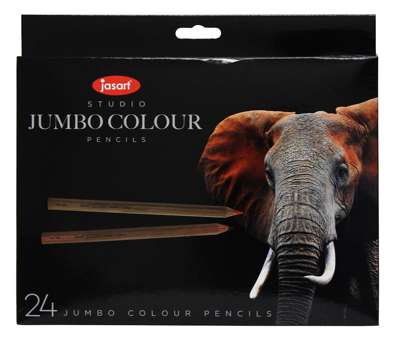 Jasart Studio Jumbo Colour Pencil Assorted