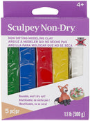 Sculpey Ez Shape Modeling Clay Set Of 5