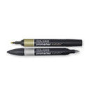 Winsor & Newton Promarkers Metallic Gold + Silver