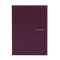 Fabriano Ecoqua Notebook Gummed Dots A5 85gsm 90 Sheets#Colour_WINE
