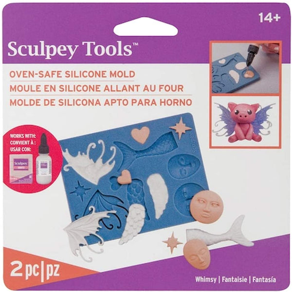 Sculpey Silicone Bakeable Mold - Whimsy