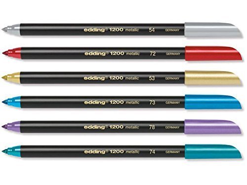 Edding Metallic Pen Set 6