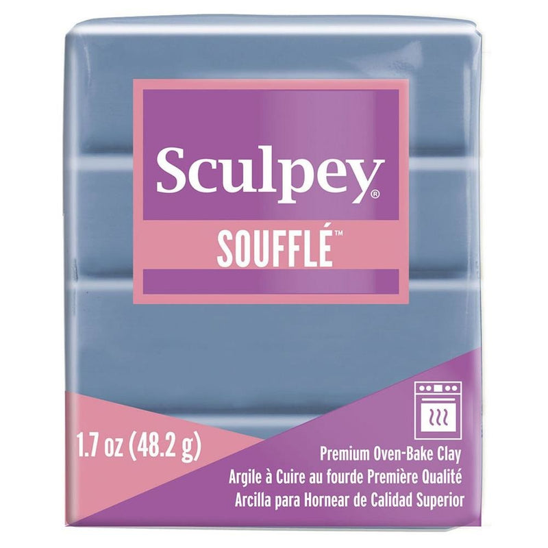 Sculpey SOUFFLE Oven Bake Polymer Clay 1.7oz Blocks, Innovative Lightweight  Clay Perfect for Jewellery Making