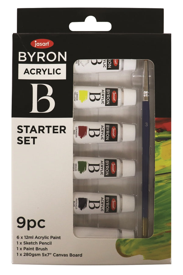 Jasart Byron Acrylic Starter Set Of 9