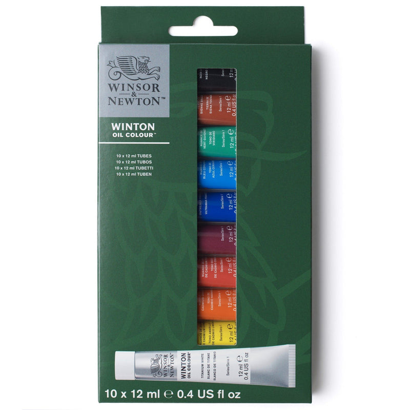 Winsor & Newton Winton Oil 12ml Arrival Paint - Set Of 10