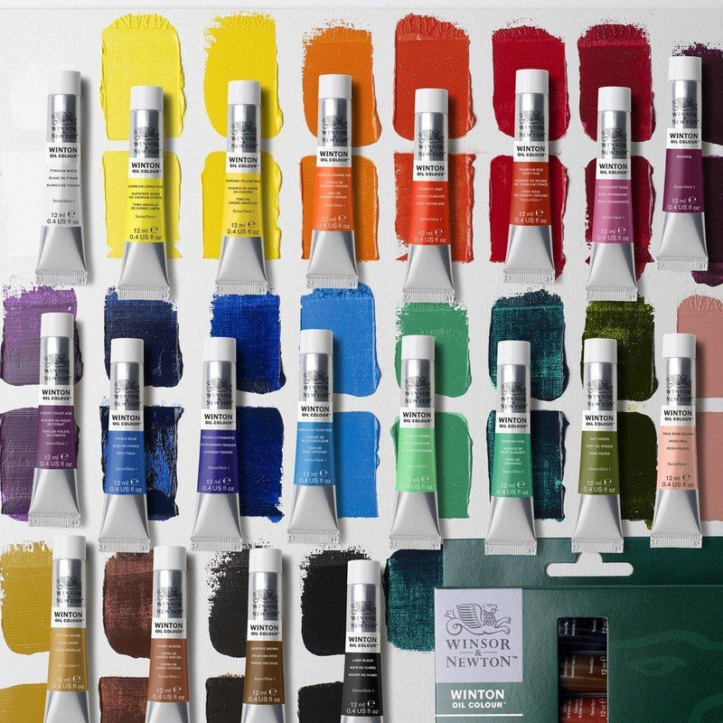 Winsor & Newton Winton Oil Paints 12ml Arrival - Set Of 20