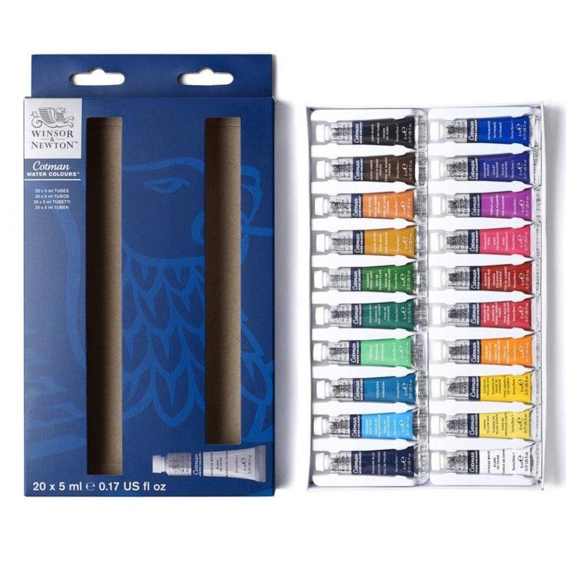 Winsor And Newton Cotman 5ml Arrival Paint - Set