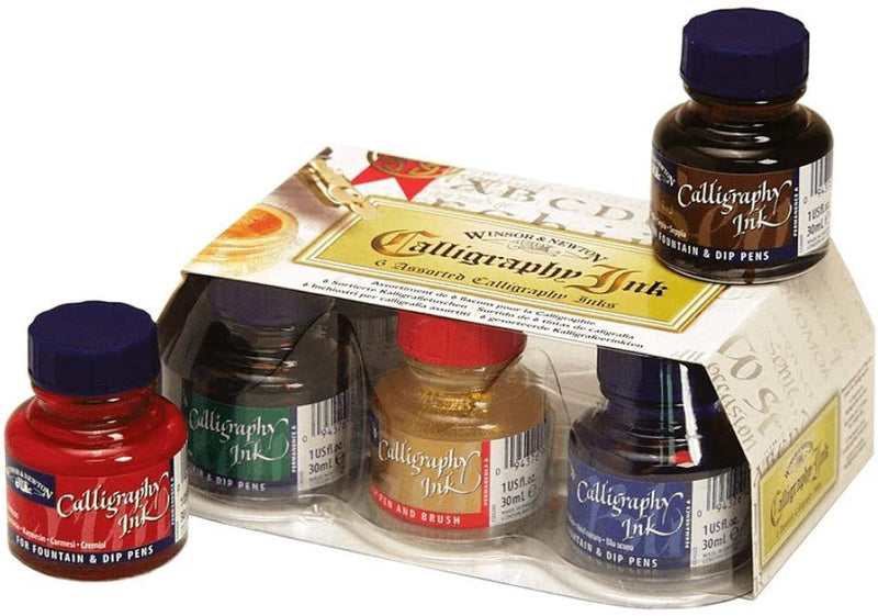 Winsor & Newton Calligraphy Ink 30ml Set Of 6