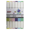 Kent Spectra Graphic Design Marker Brush Chisel Nib Set Of 6#Colour_PASTEL