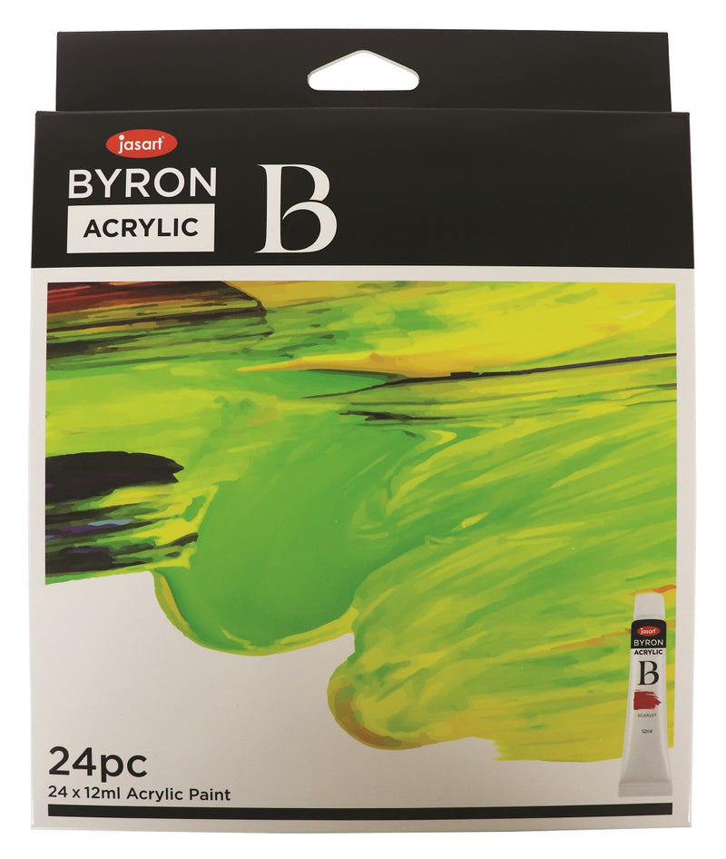 Jasart Byron Acrylic Paint 12ml Set