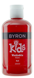 Jasart Byron Kids Wash Paint 250ML#Colour_RED