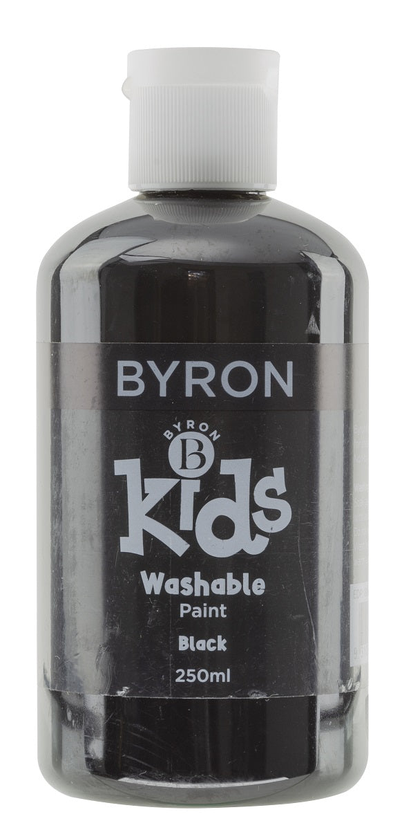 Jasart Byron Kids Wash Paint 250ML#Colour_BLACK