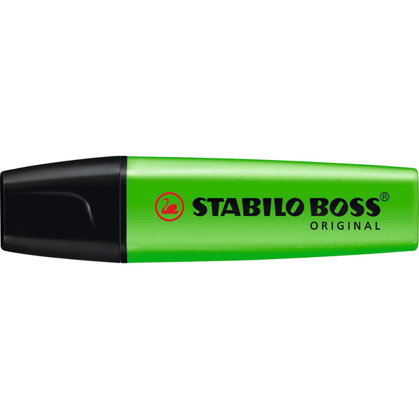 stabilo boss highlighter box of 10#Colour_GREEN