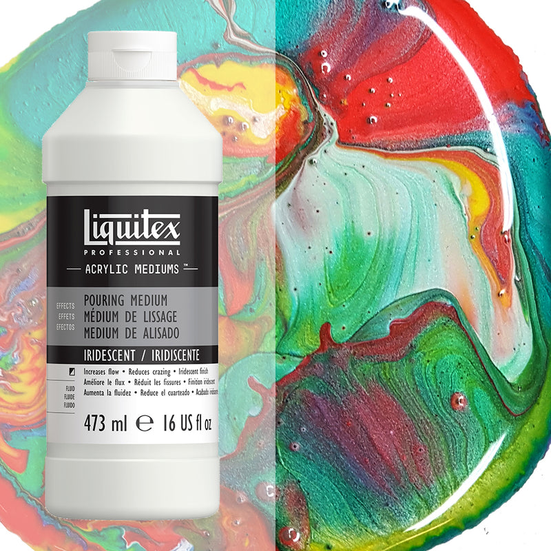 Liquitex Pouring Medium Iridescent 473ml