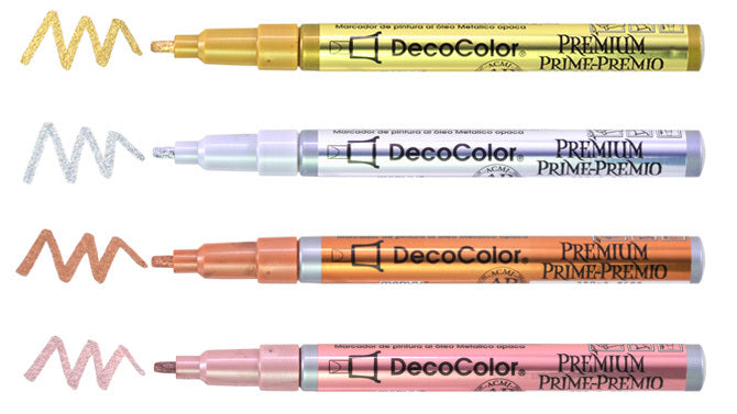 Marvy Decocolor Premium Paint Marker Calligraphy 250 Copper