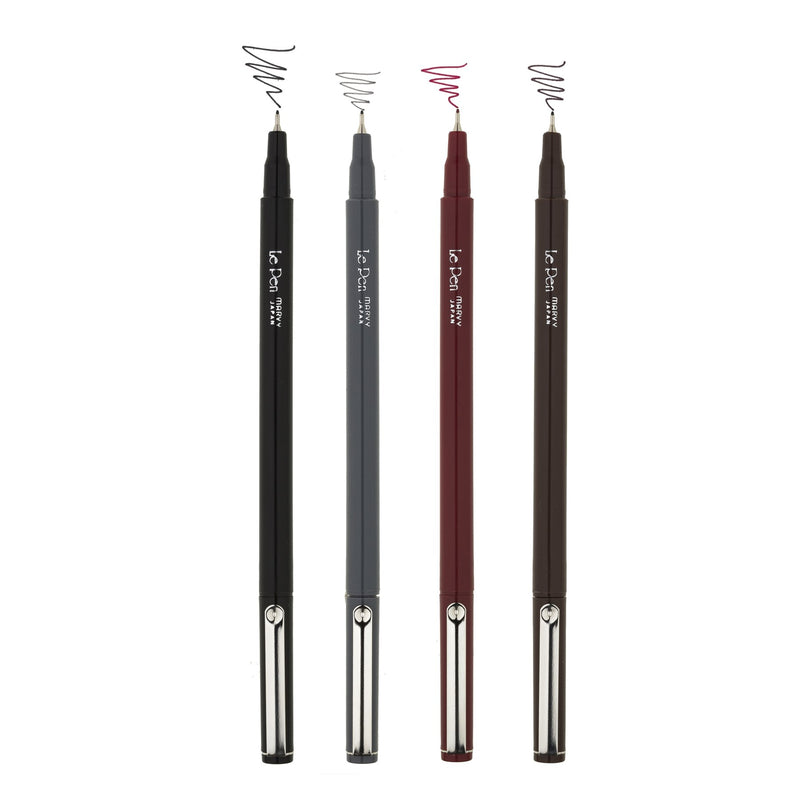 Marvy Le Pen Dark Set Of 4