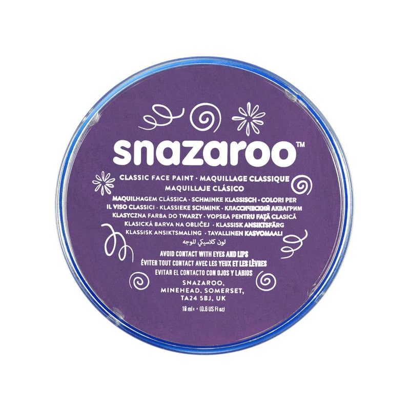 snazaroo face and body paint 18ml pot