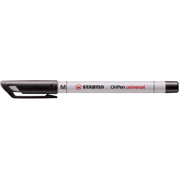 Stabilo Overhead Universal Permanent Marker Medium Black