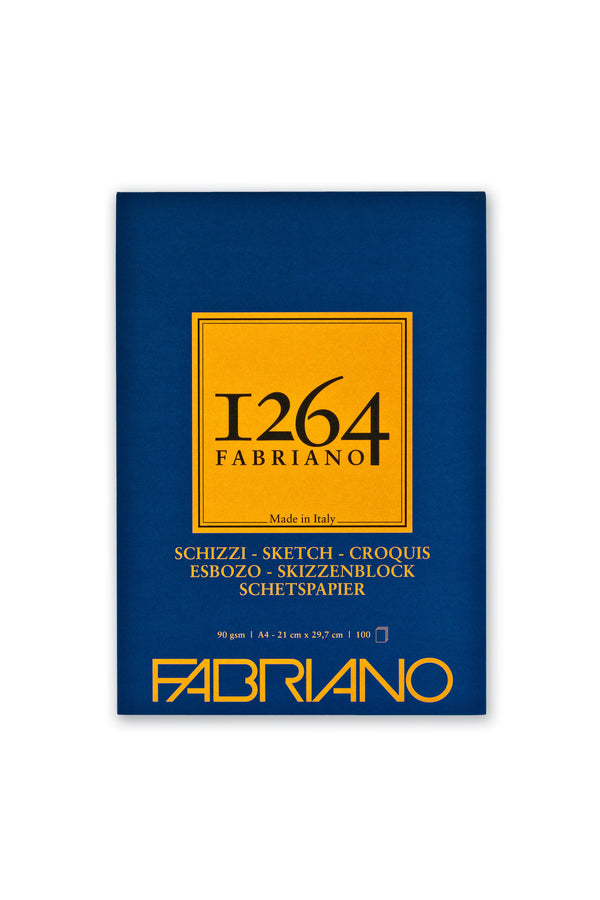 Fabriano 1264 Sketch Pad 90gsm#Size_A4