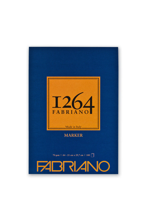 Fabriano 1264 Marker Pad 70gsm 100 Sheets#Size_A4